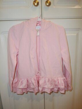 NWT Candy Bean Pink 2 Piece Set Zip Up Hooded Jacket and Pants 3T